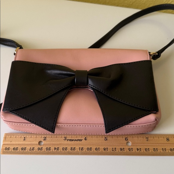 Kate Spade Pink and Black Crossbody Bag - Picture 7 of 8